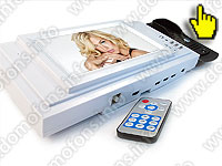 Цветной видеодомофон 7 дюймов с записью NSK-7456 монитор, пульт ДУ, вызывная панель